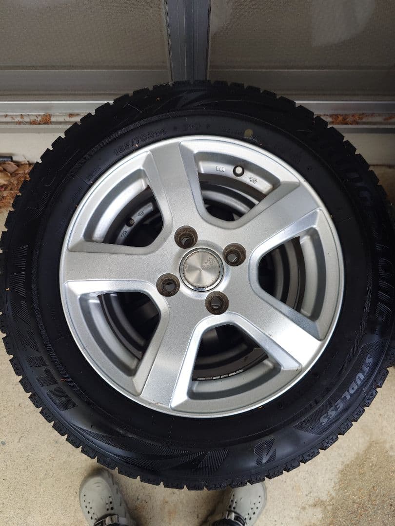 ブリヂストン 冬用タイヤ 14インチ ホイールセット