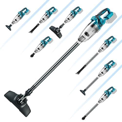 AIRONFISTコードレス掃除機、10000pa吸引力、5種類掃除モード，コー