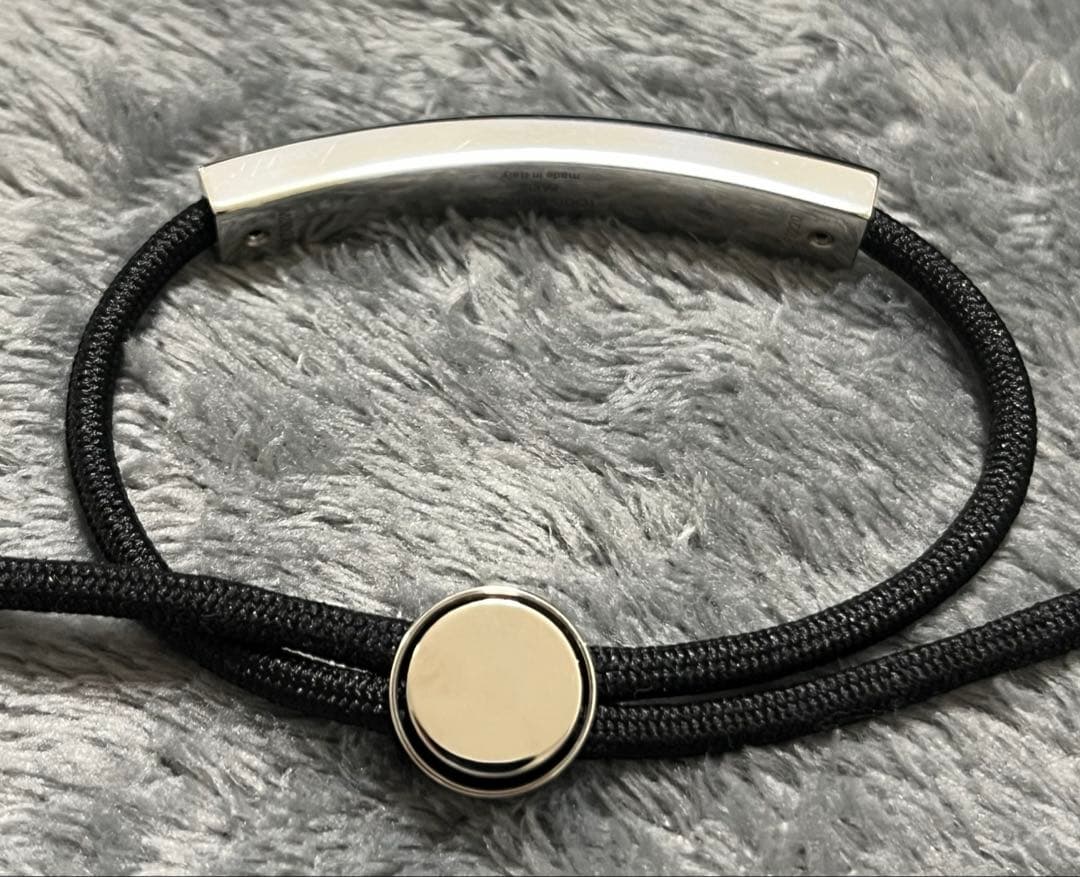 【未使用品】LOUIS VUITTON ブラスレ LVスペース ロゴプレート