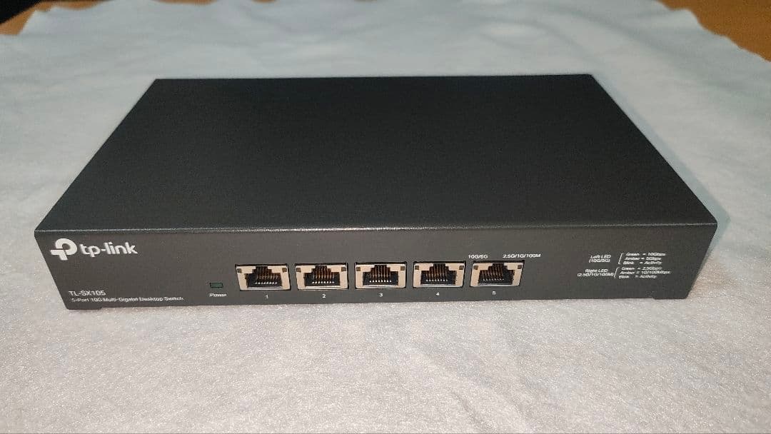 TP-Link TL-SX105 10Gbps スイッチングハブ 5ポート