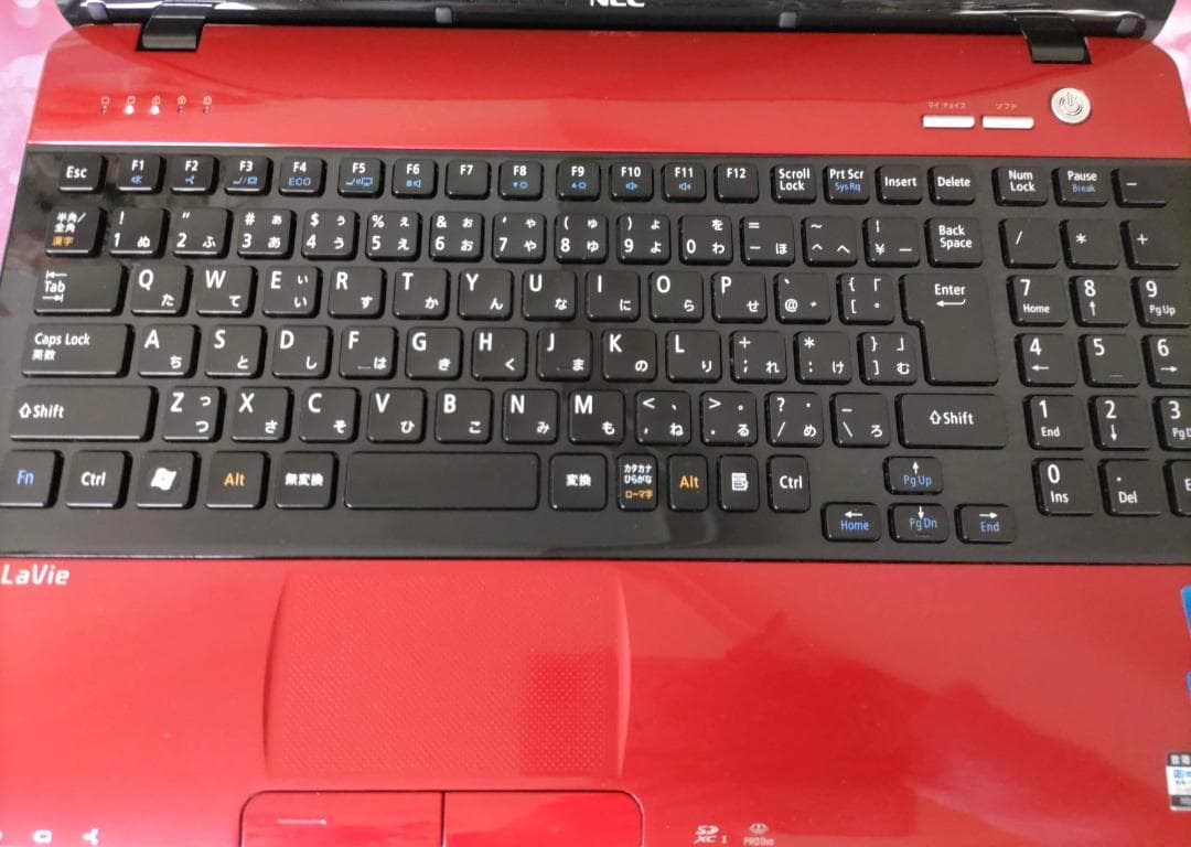⑭【すぐ使える！】NEC LaVie Core i5 Win11 人気のレッド