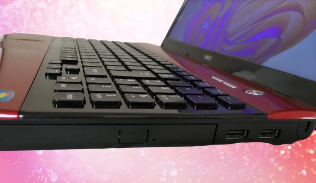 ⑭【すぐ使える！】NEC LaVie Core i5 Win11 人気のレッド