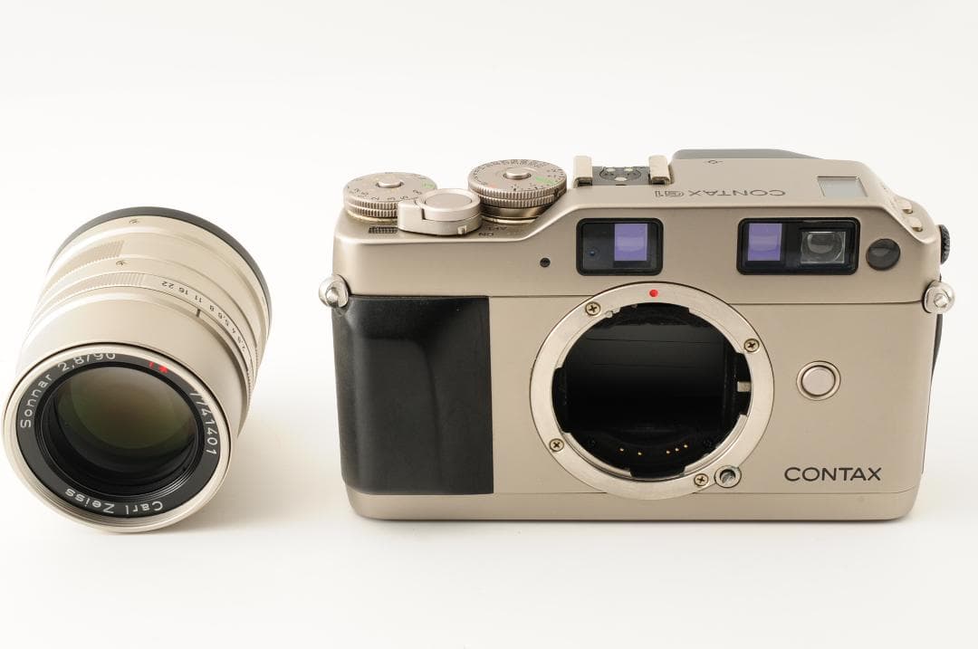 【動作良好 返品保証】 CONTAX G1 sonnar 90mm F2.8