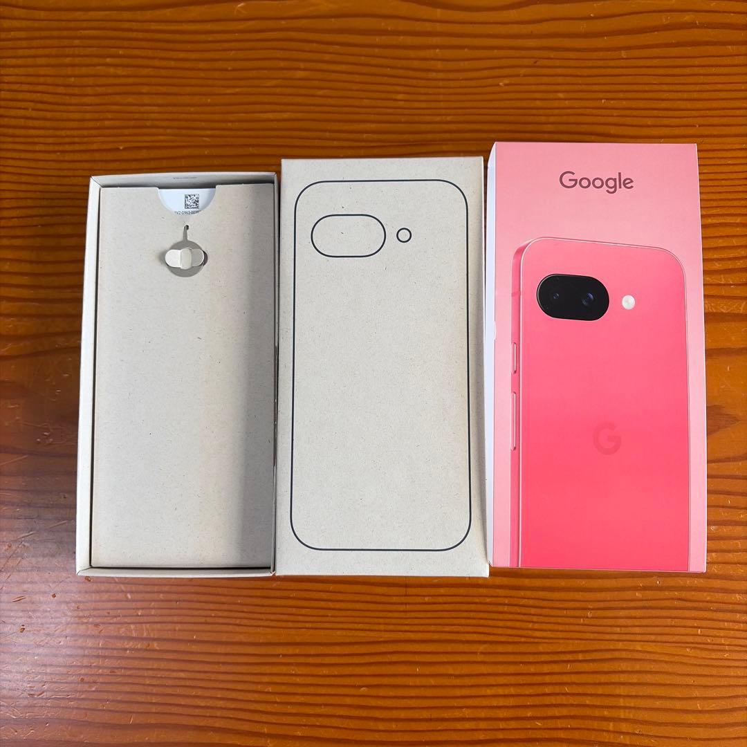 美品　Google pixel9a 128GB SIMフリー　スマホケース手帳型