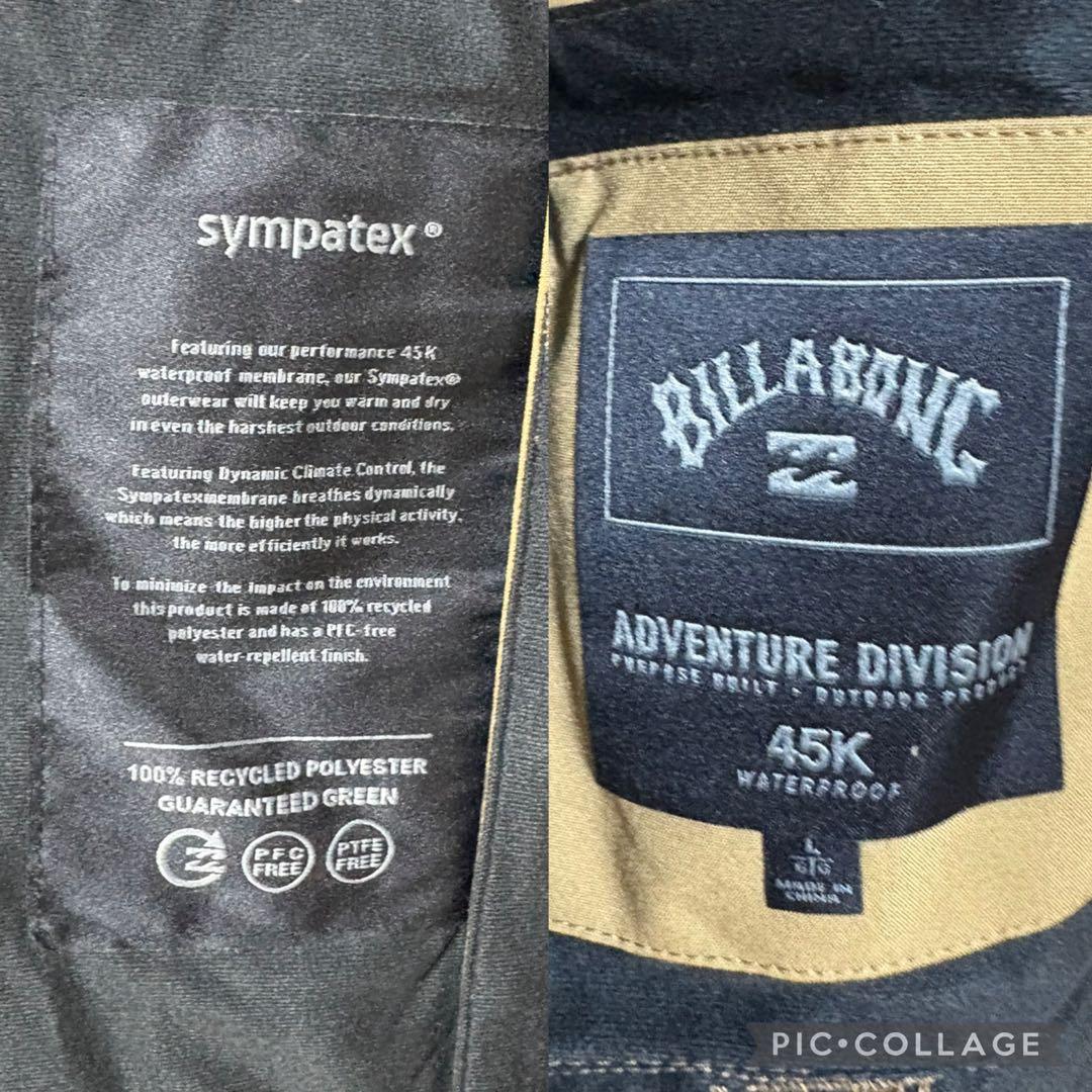 ビラボン ビブパンツ スノーボード パウダー ビブパン スノボ ウェア ゲレンデ