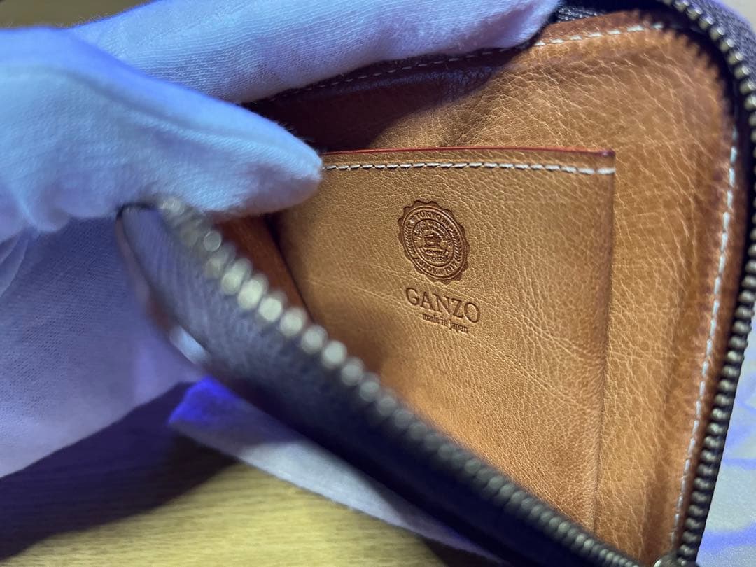 GANZO L字ファスナー　小銭入れ