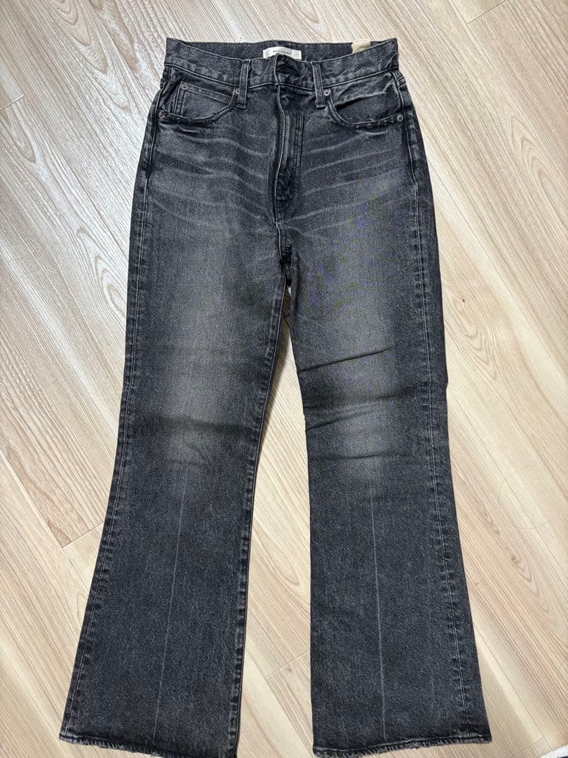 MOUSSY MVS BLACK FLARE 27 美品