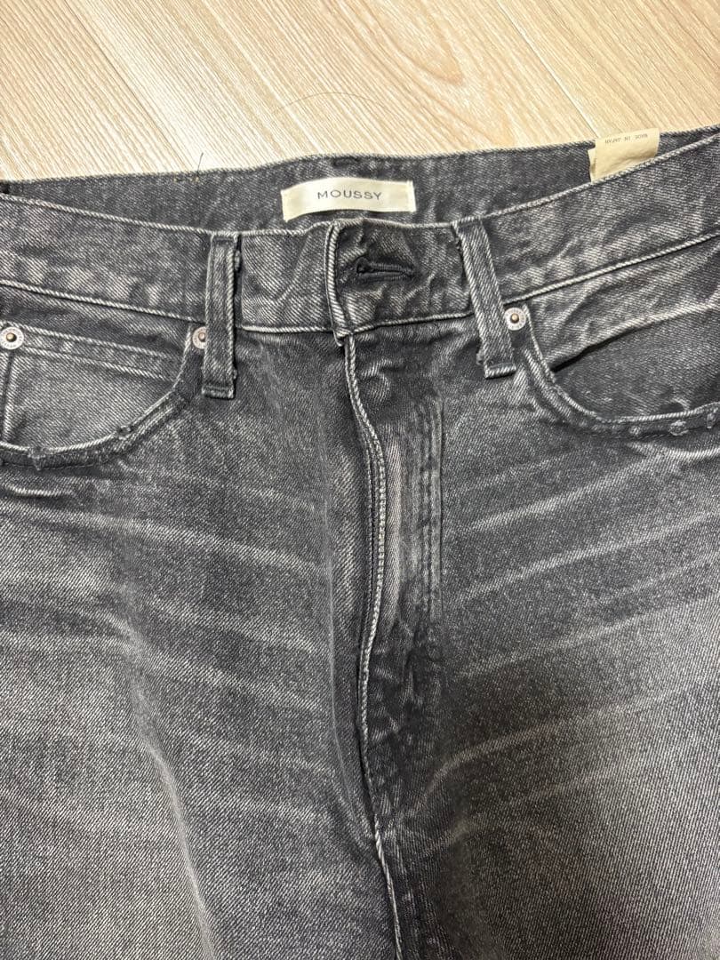 MOUSSY MVS BLACK FLARE 27 美品