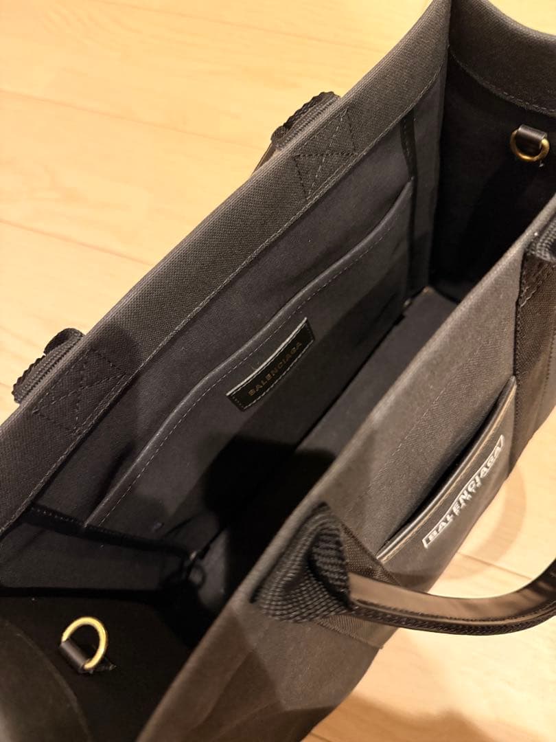 美品 バレンシアガ ブラック ハードウェアトートバッグ ショルダーバッグ