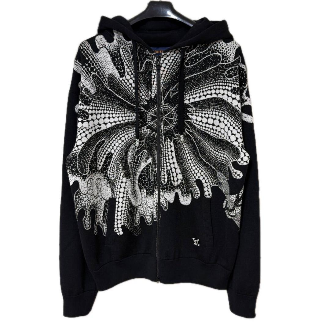 ルイヴィトン 草間彌生 YK サイケデリックフラワー パーカー size L