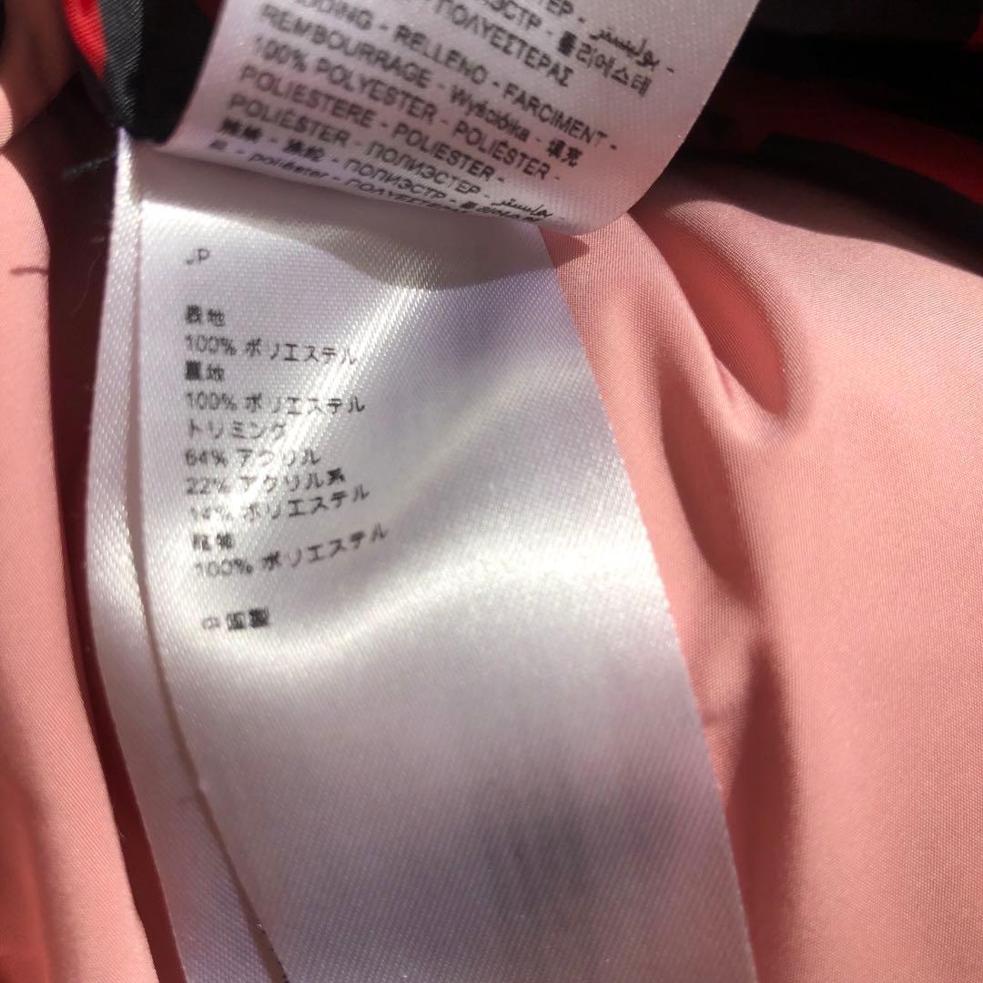 訳あり　デシグアル　中綿　コート　ピンク　サステナブル素材