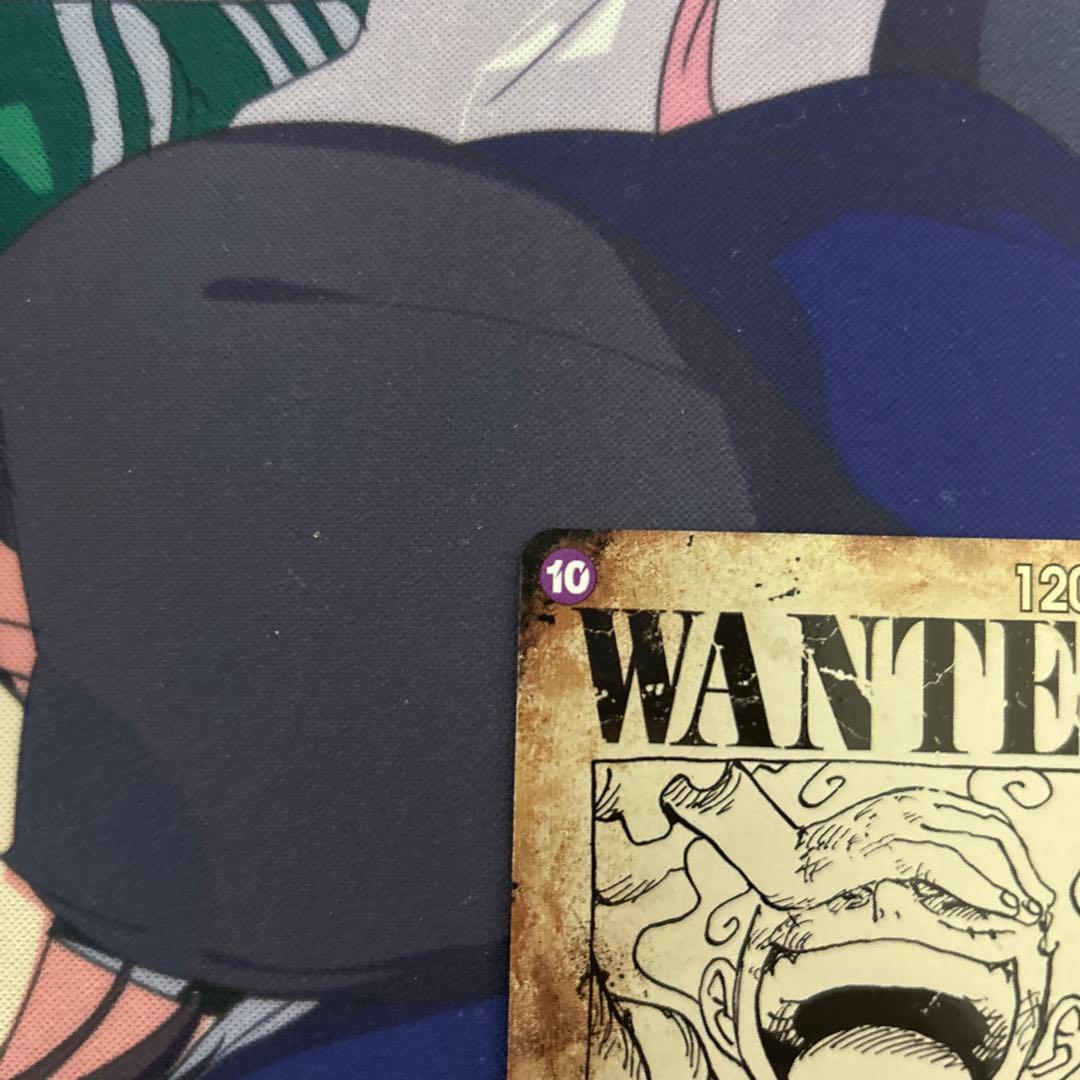 ワンピースカードゲーム　新たなる皇帝　モンキー・D・ルフィ　手配書　SP ajm