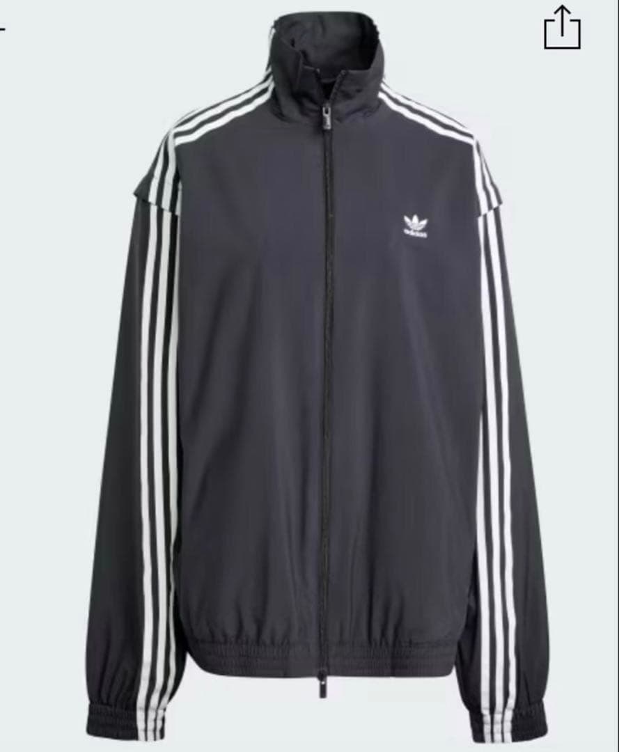 adidas ADILENIUMシーズン2オーバーサイズジップトラックトップ