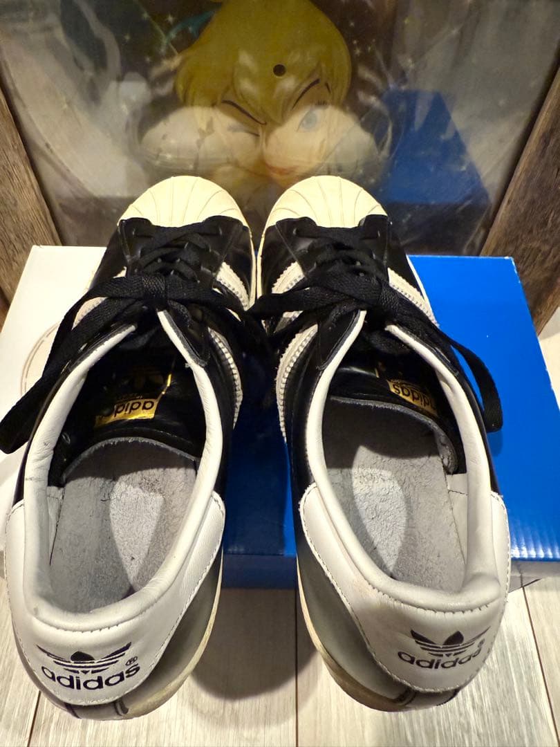 靴 adidas superstar 25.5cm