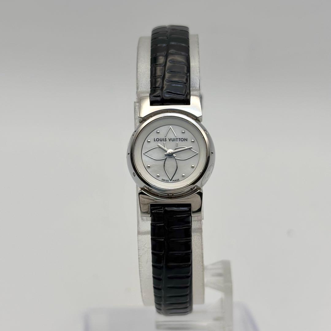 専用✨ルイヴィトン タンブール ビジュ 新品ベルト シェル レディース 腕時計