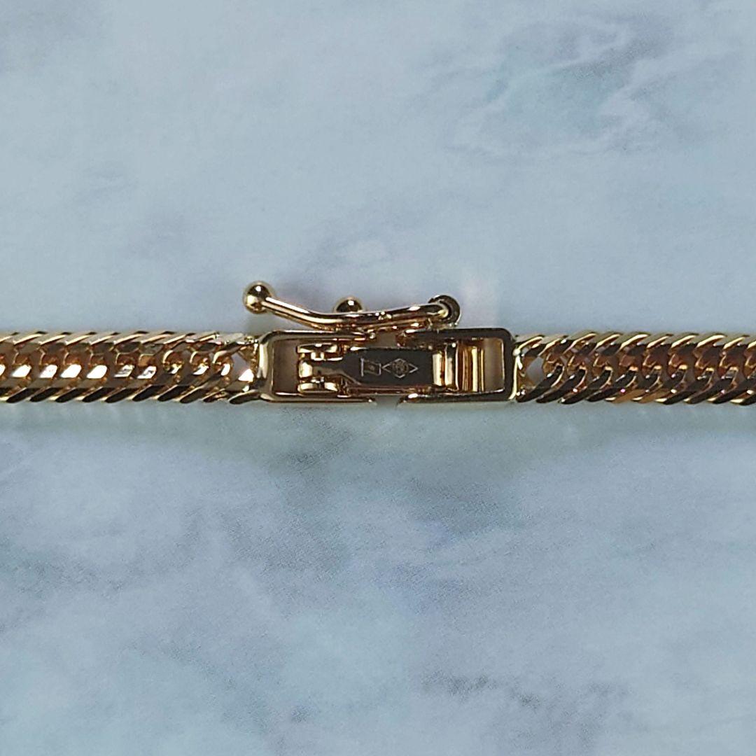 K18喜平12面トリプルネックレス K18チェーン 18金喜平ネックレス