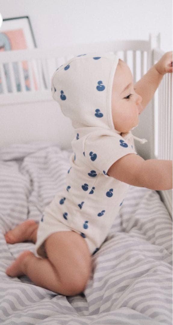 【未開封】melted butter SWAN BODYSUIT&BIB