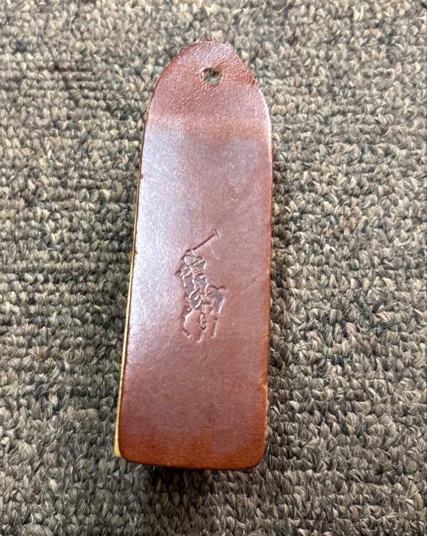 ✨美品✨ ポロラルフローレン ミドルボストンバッグ PVC レザー グリーン