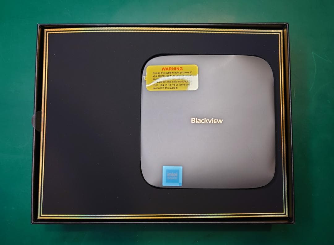 【新品同様】Blackview ミニPC MP60　Intel N150