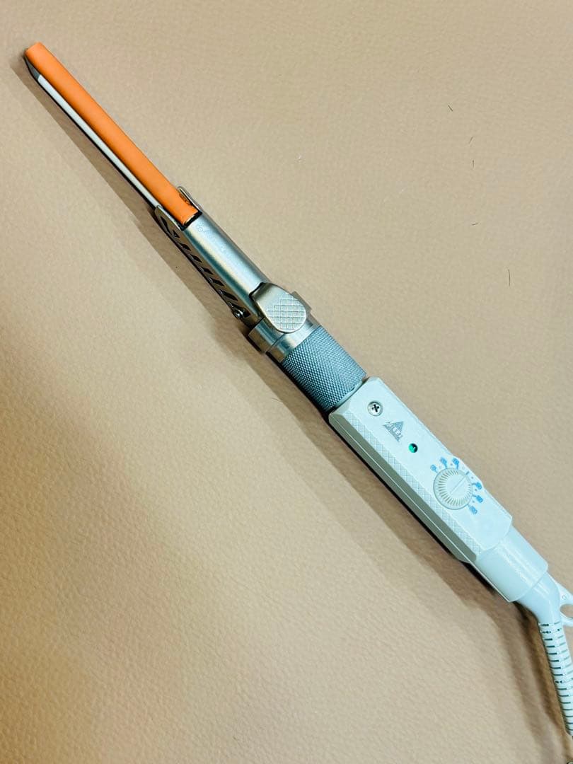 超美品TKセラミックアイロン　元巻き8㎜丸アイロン/レンツアイロン/理容アイロン