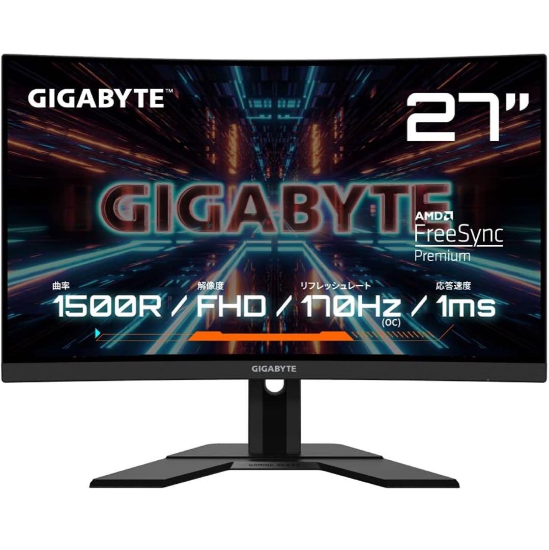 27インチ 湾曲ゲーミングモニター 165hz G27FC A