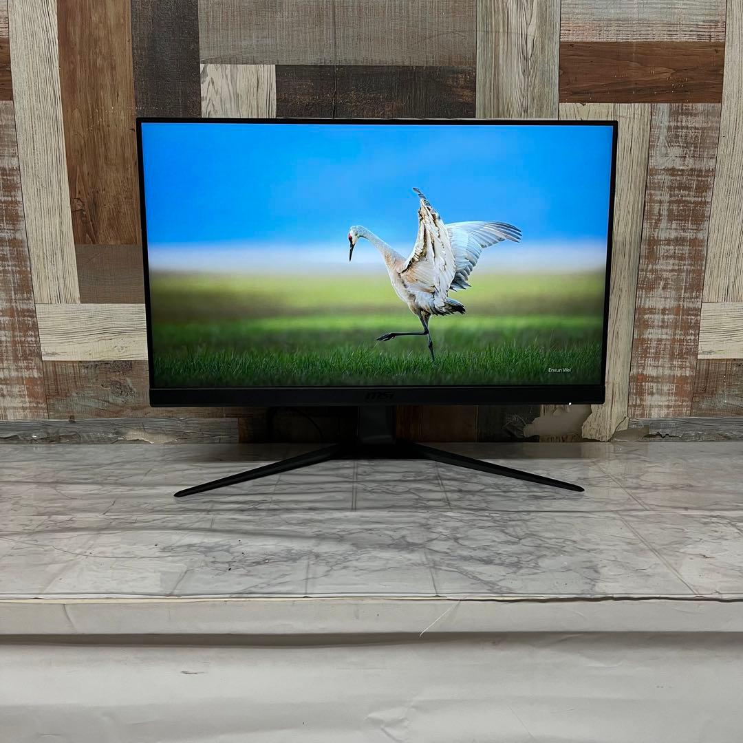 即日受渡❣️全国送料込3年前購入msi24型フルHDゲーミングモニター144Hz