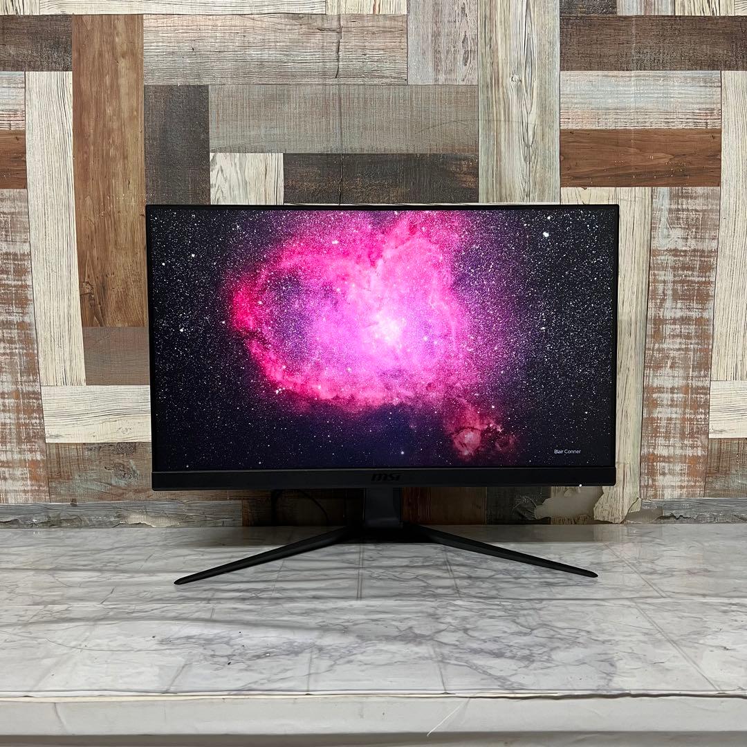 即日受渡❣️全国送料込3年前購入msi24型フルHDゲーミングモニター144Hz