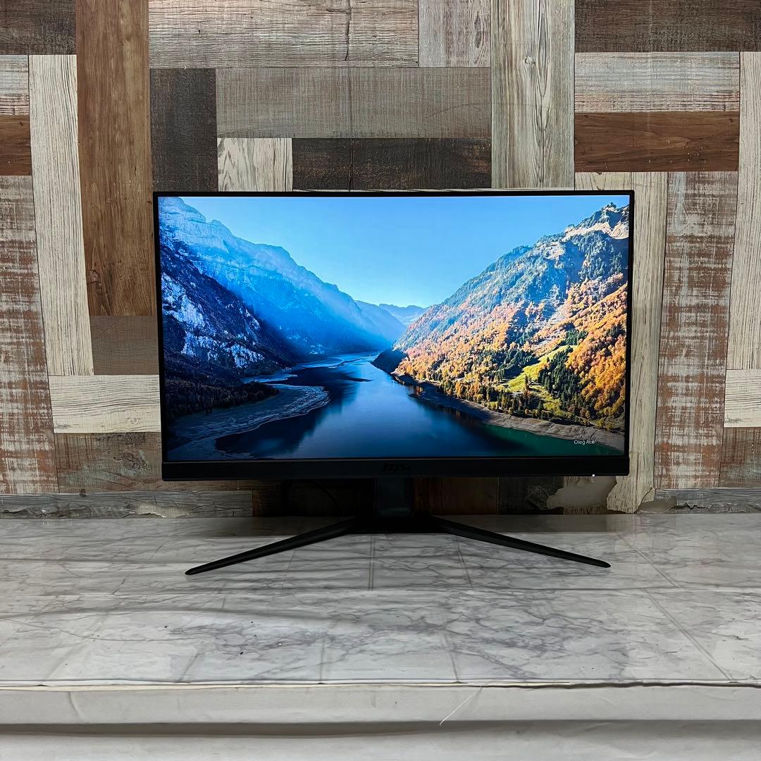 即日受渡❣️全国送料込3年前購入msi24型フルHDゲーミングモニター144Hz