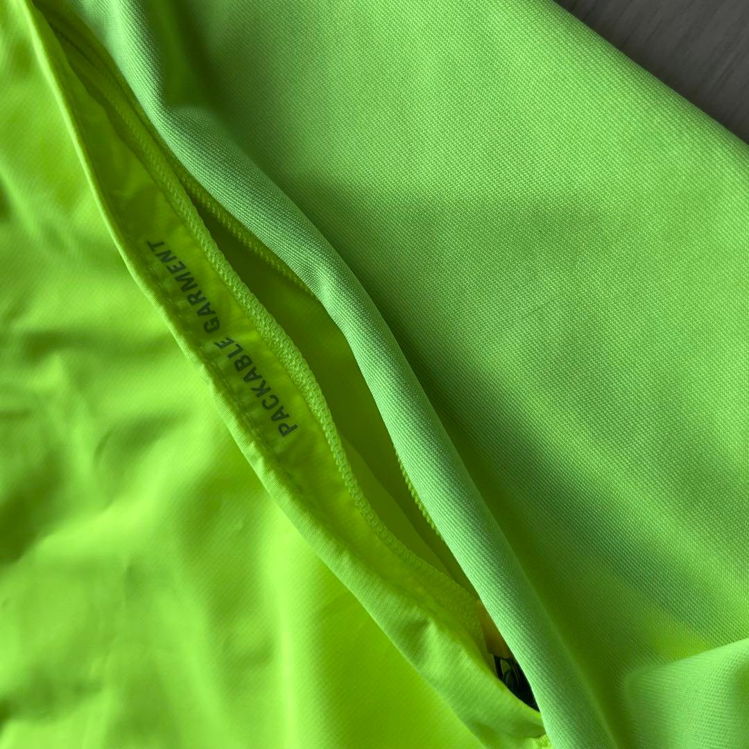 Nike エアロスイフト イエロー ベスト ダウン ランニング ナイロン L