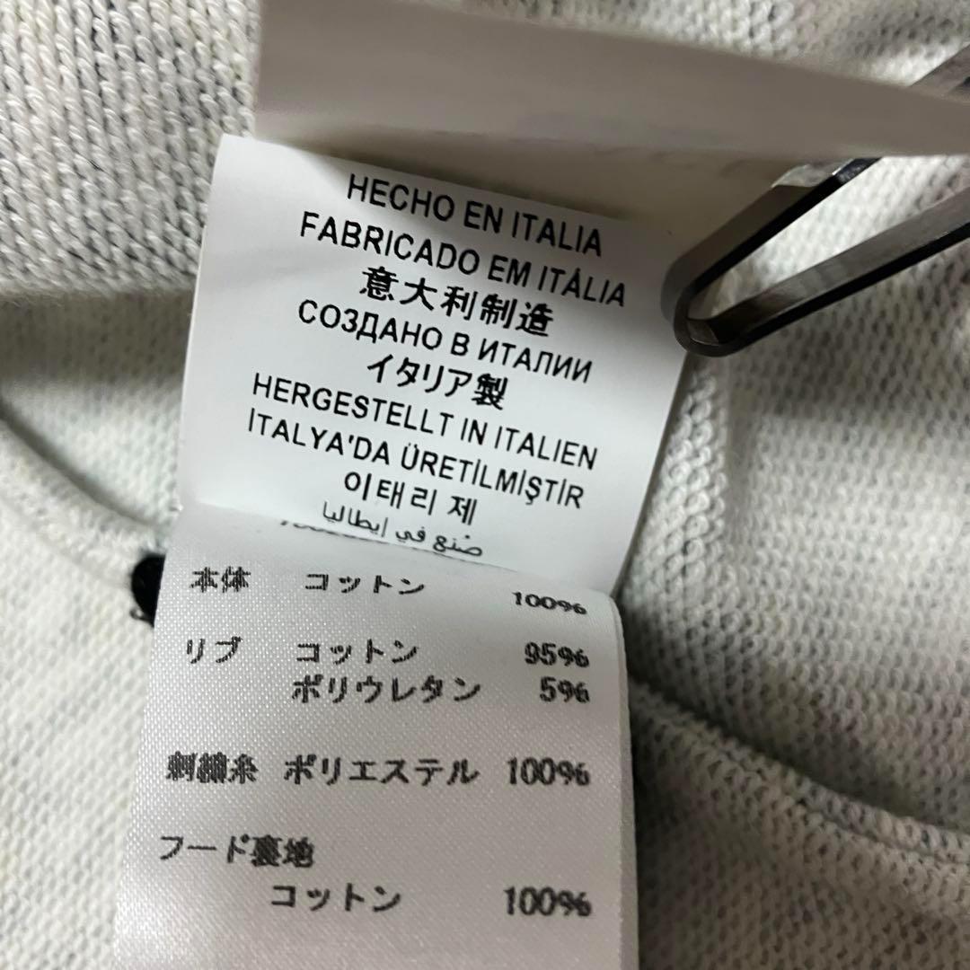 極美品　VERSACE ジップアップパーカー　グレカ　総柄　38サイズ