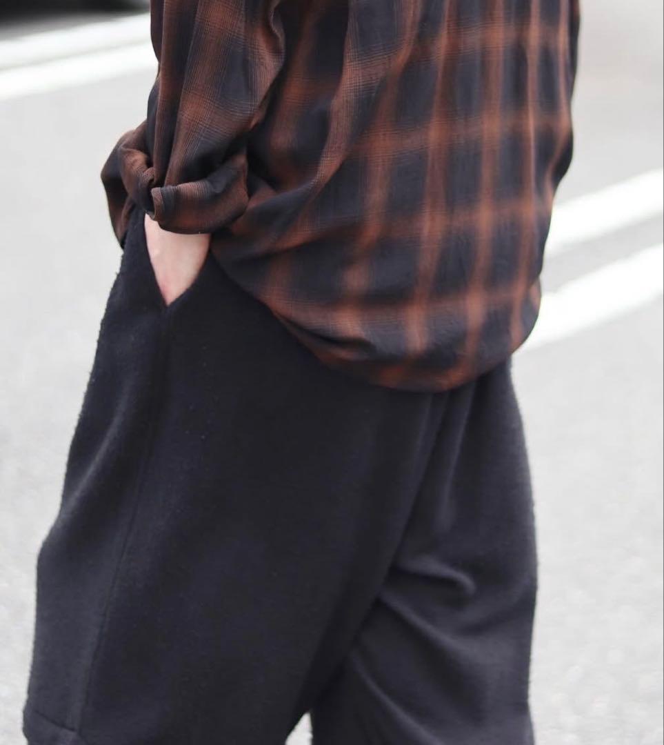 【タグ付き美品】24SS comoliコモリ レーヨンオープンカラー サイズ1