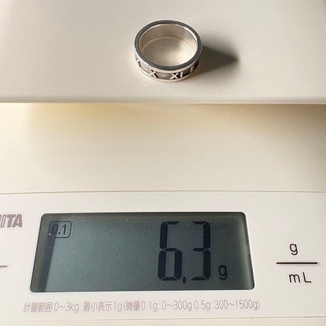 【美品】約15号 ティファニー Tiffany アトラス リングSV925