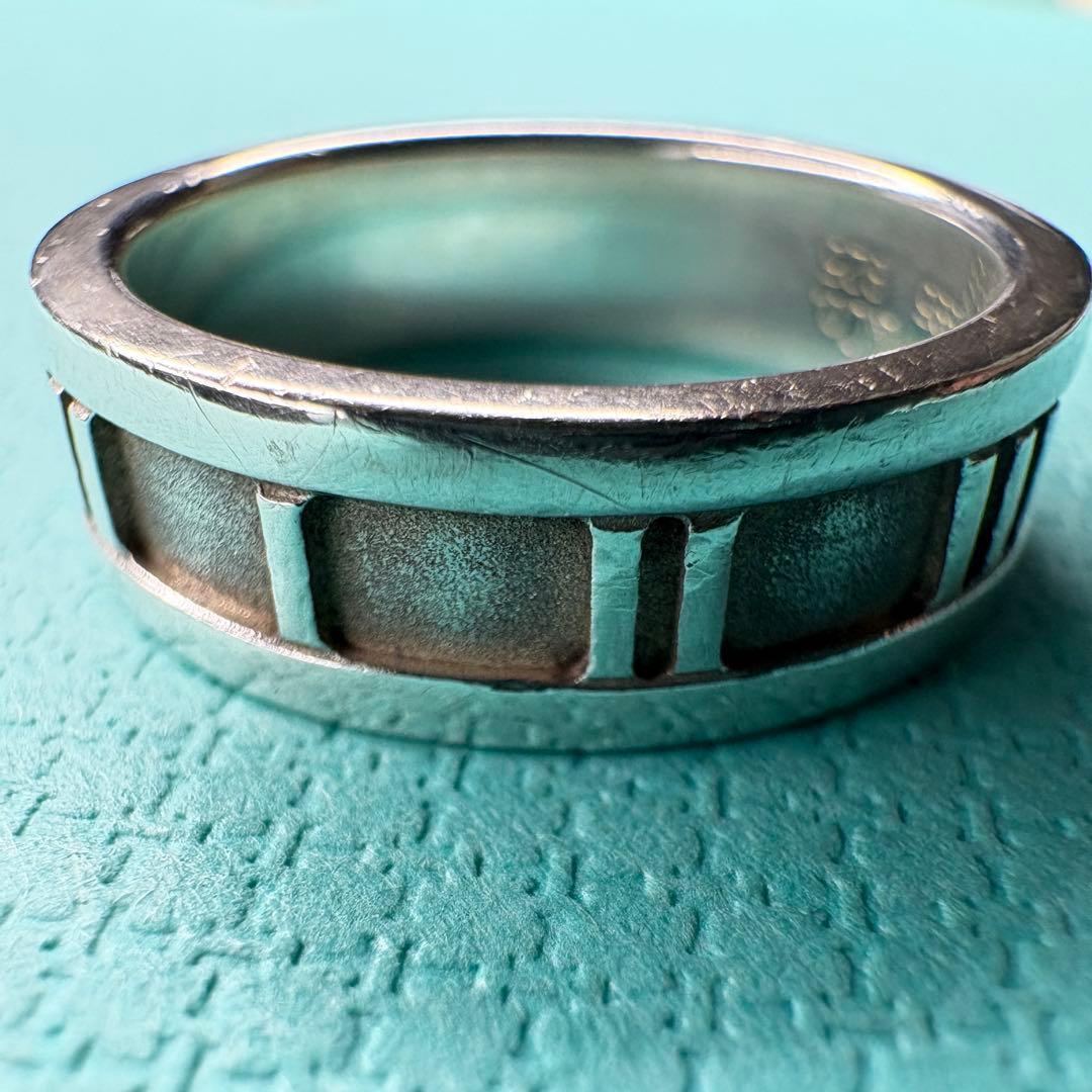 【美品】約15号 ティファニー Tiffany アトラス リングSV925