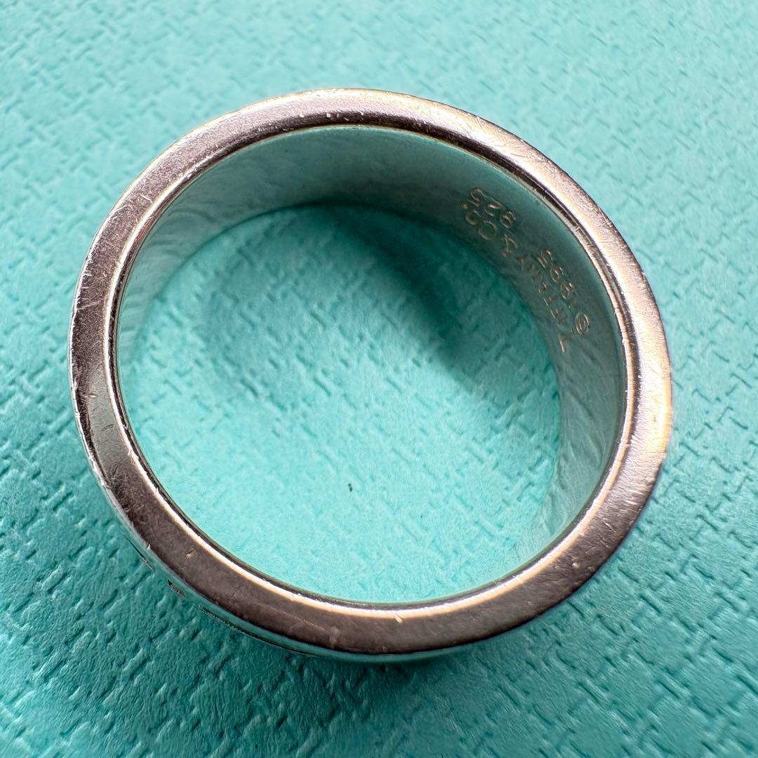 【美品】約15号 ティファニー Tiffany アトラス リングSV925