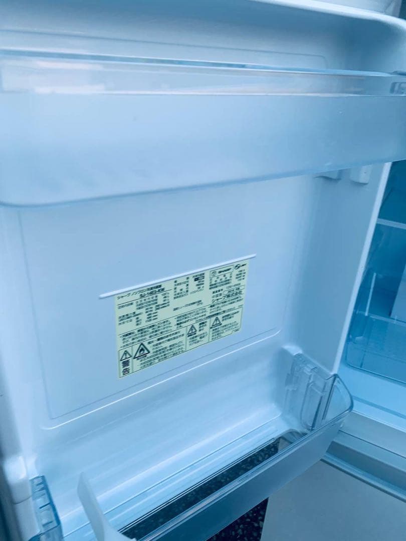 ✅SHARPノンフロン冷凍冷蔵庫✅ ✅SJ-14E3-KW✅送料設置無料