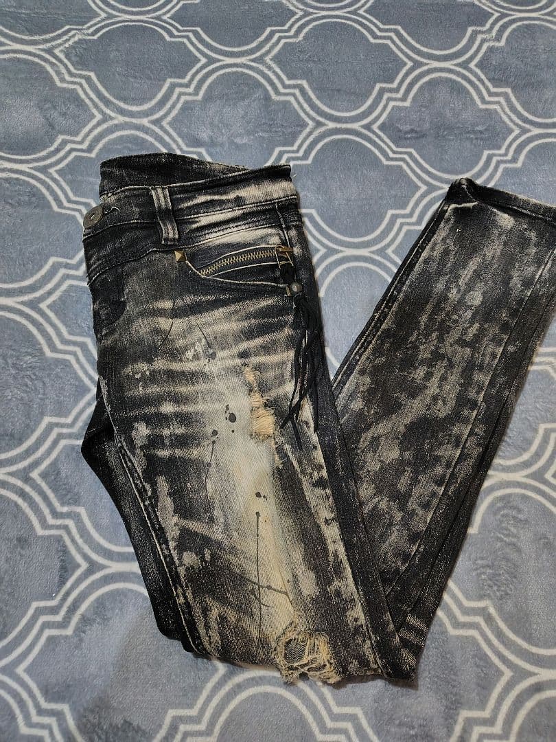 ✟レア✟　d.i.a ダメージデニム　　平成ギャル　Y2K　スタッズ