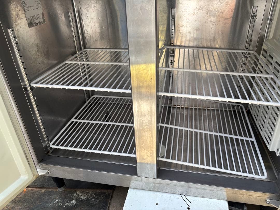 業務用ふくしま　ステンレス冷蔵庫 KATCー120RM 239L