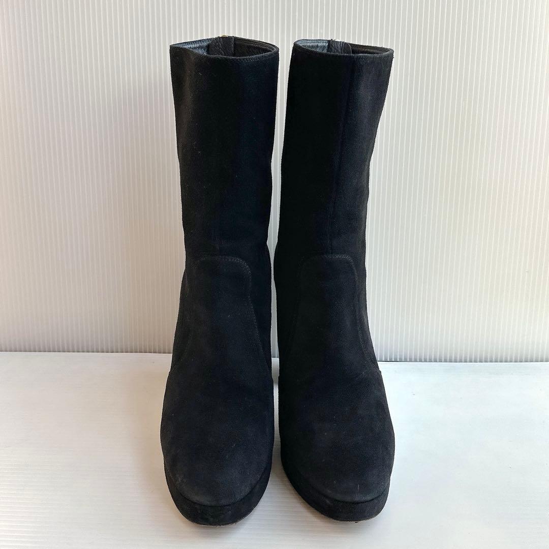 DIOR ディオール　バックジップ　ショートブーツ　ブーティ　靴　美品　36.5