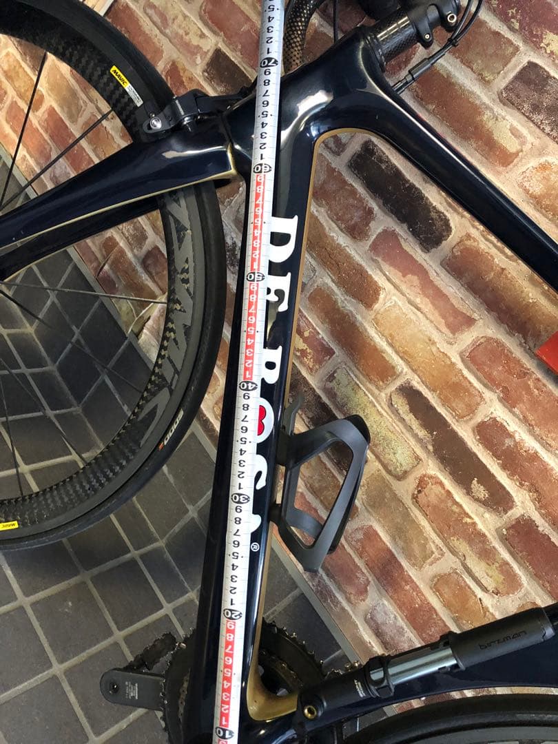 D*A様 DE ROSA ロードバイク 黒/金