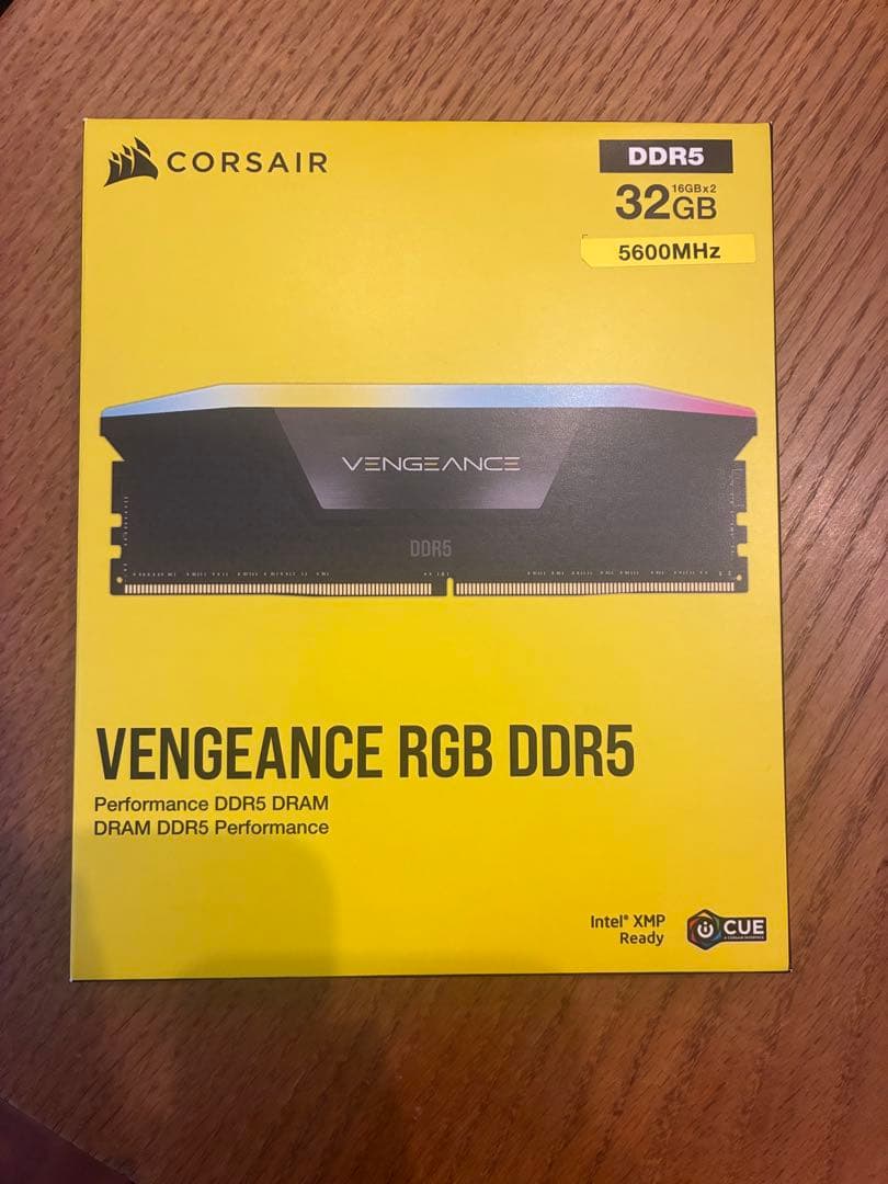 新品・未開封　CORSAIR DDR5 32GB (16GB×2)