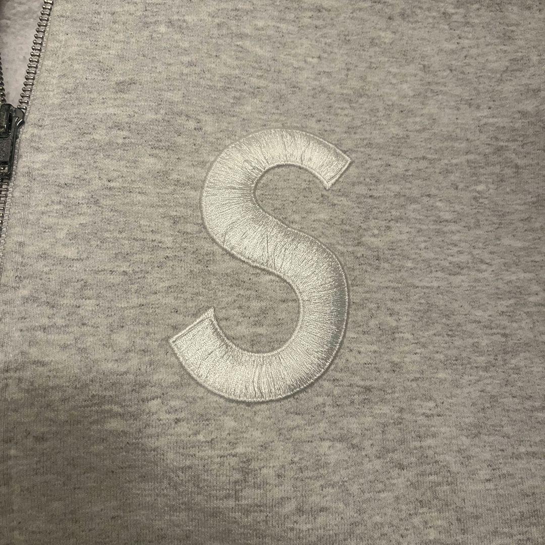 トップス supreme s logo zip up hooded