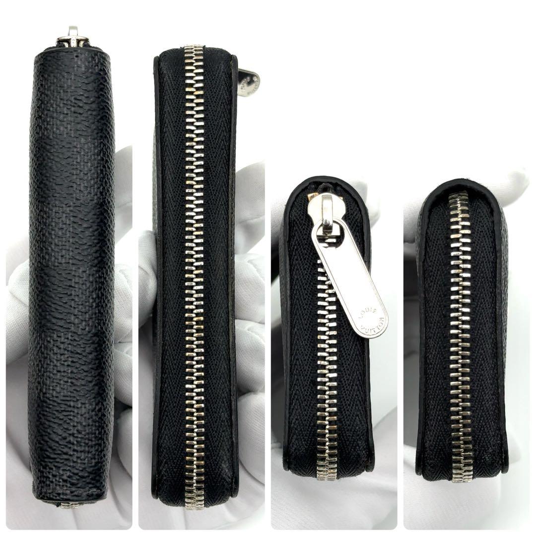最高級美品】ルイヴィトン ダミエグラフィット ジッピーパース ケース
