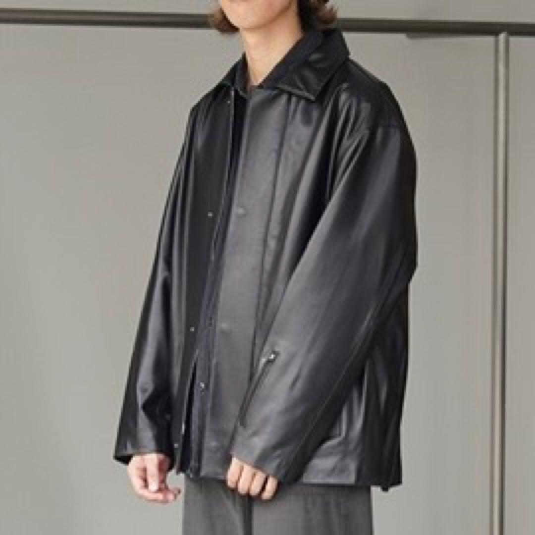 SOPHNET. ソフネット 24ss シェルシープスキン レザージャケット