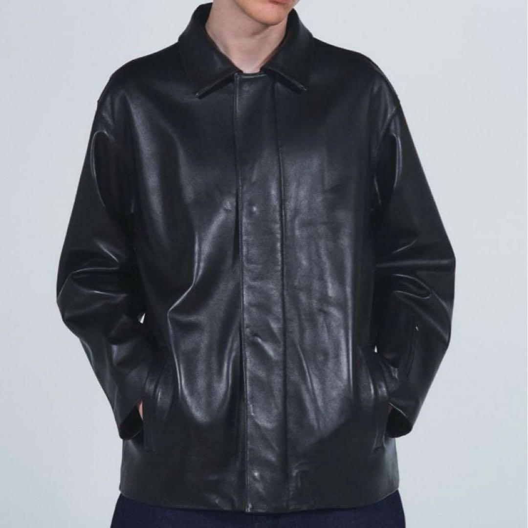 SOPHNET. ソフネット 24ss シェルシープスキン レザージャケット