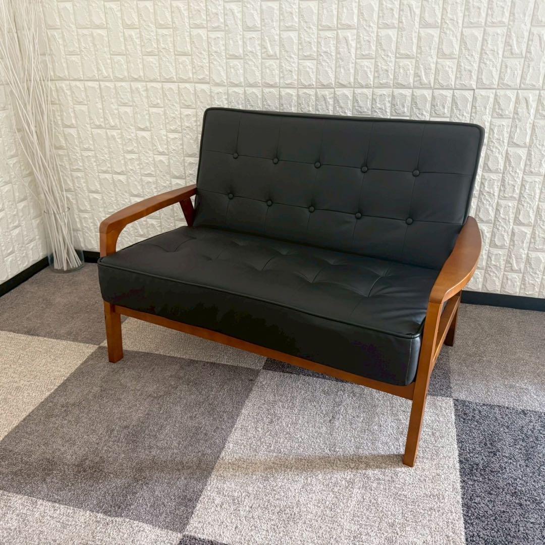 奈緒 ✨ベンチタイプソファ　2人掛けソファ　美品