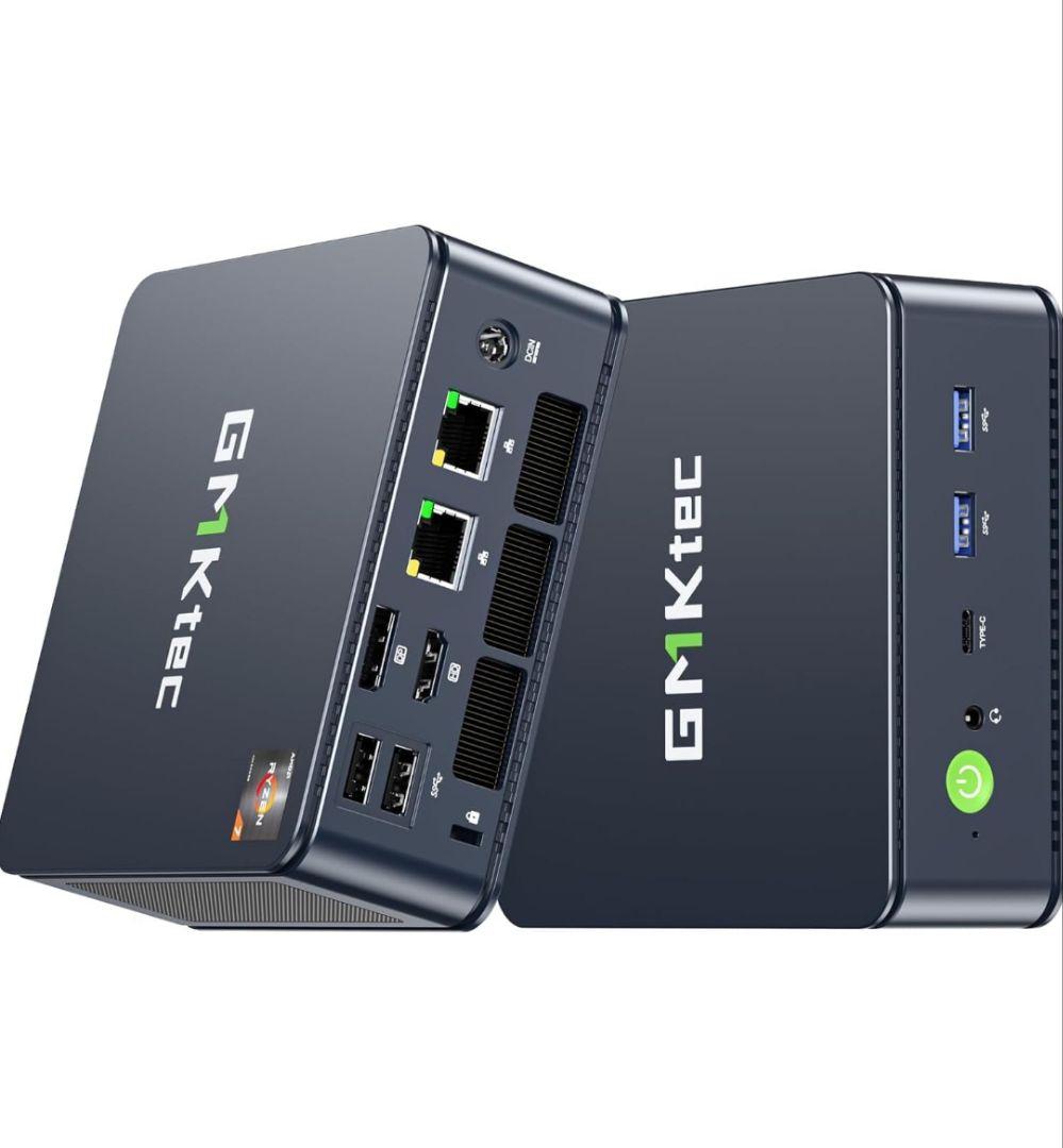 GMKtecミニPC Ryzen 7 5825U16GB SSD512GB