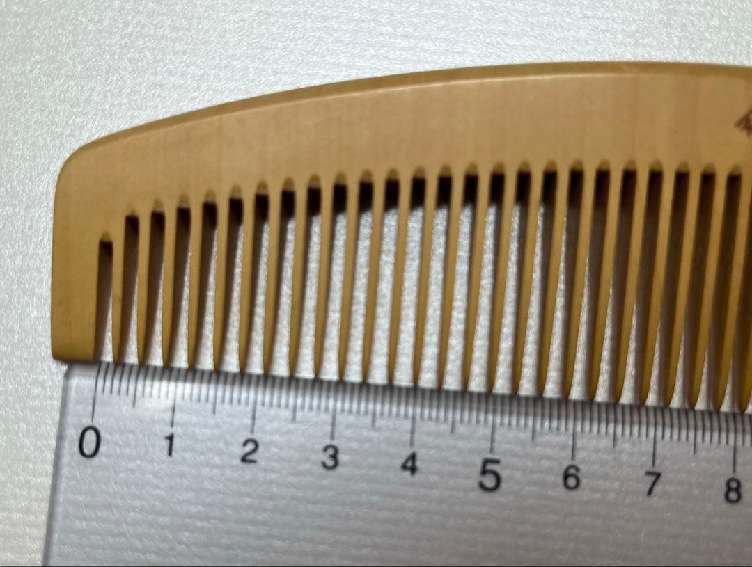 新品　十三や　日本産　極上　国産さつまつげ櫛　薩摩つげ櫛　5.5寸　伝統工芸品