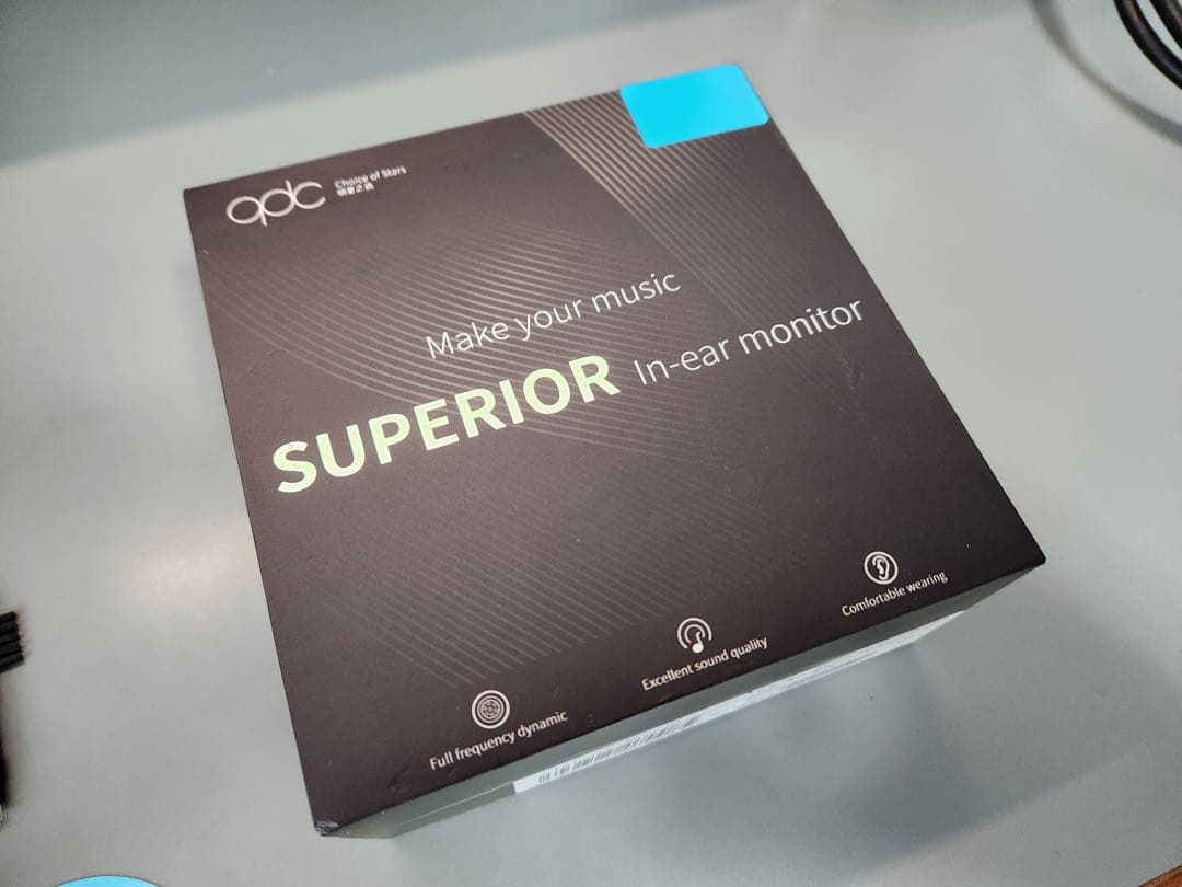 qdc SUPERIOR 有線イヤフォン