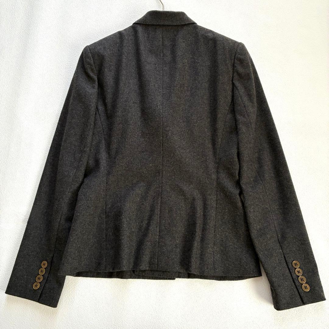 ラルフローレン RL ウール パンツスーツ セットアップ 日本製 ダークグレー