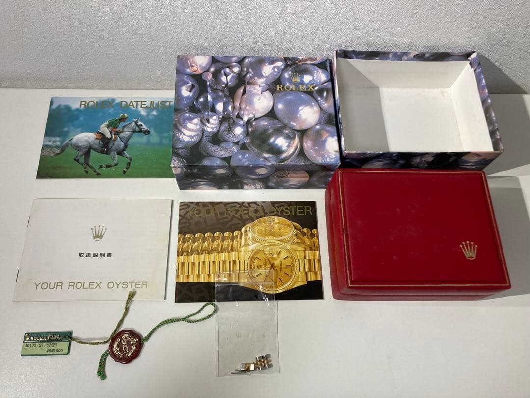 ROLEX ロレックス 時計ケース 空箱 69173 コマ付き